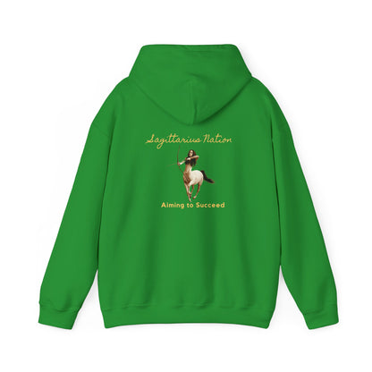 Unisex Heavy Blend™ Hooded Sweatshirt _Sagittarius Nation/Bold Colors
