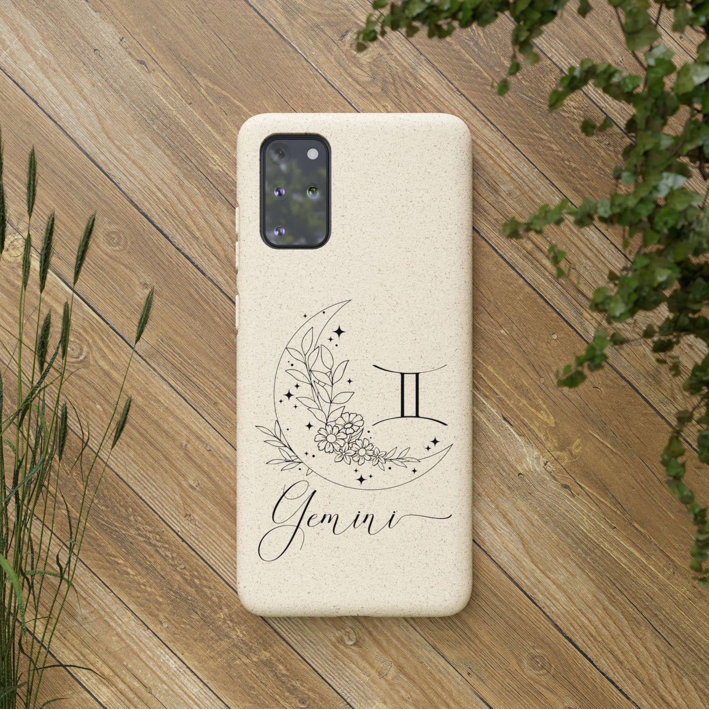 * NEW * Biodegradable Case/Eco-Friendly/GEMINI
