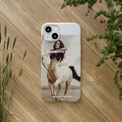 Phone Case - Biodegradable Sagittarius Design