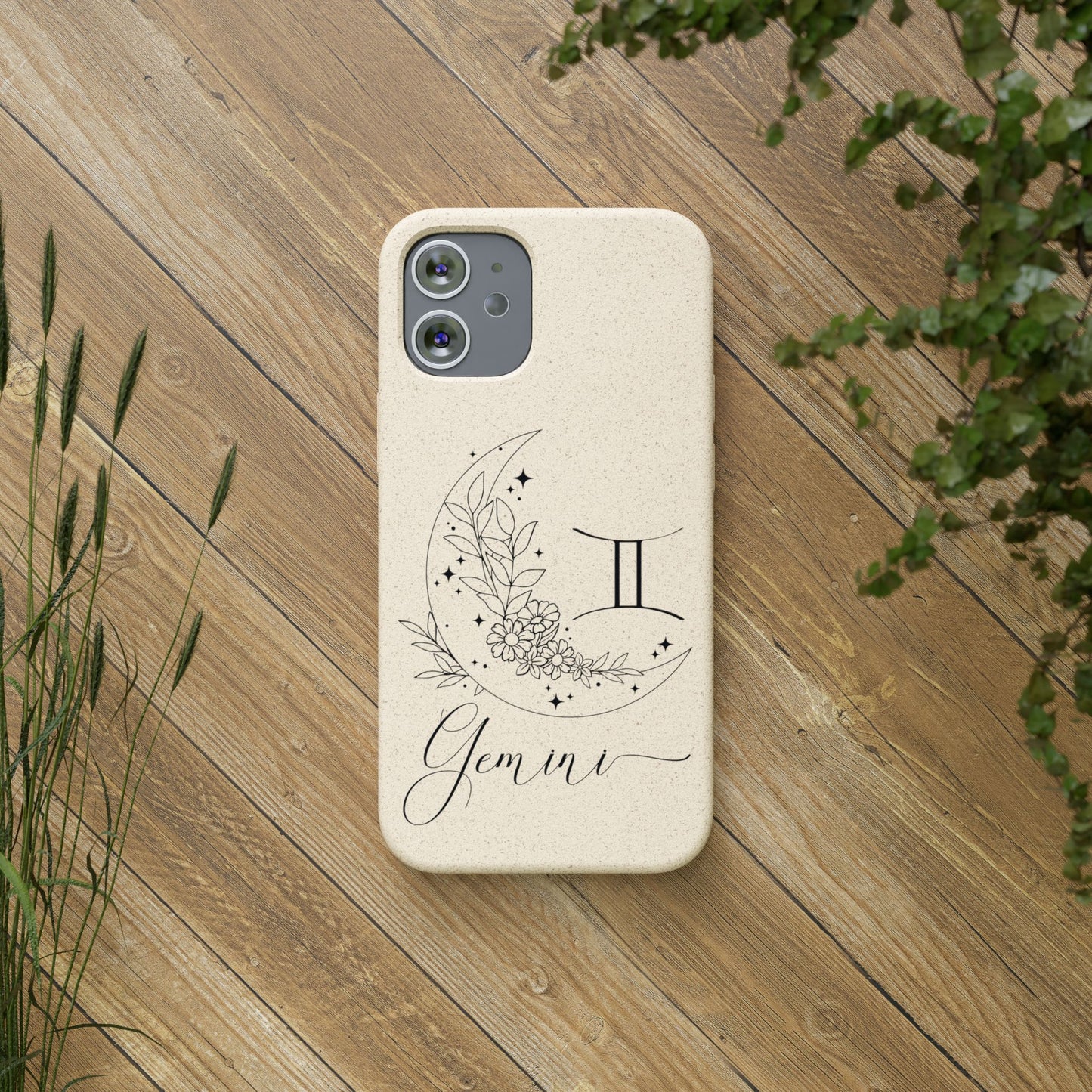 * NEW * Biodegradable Case/Eco-Friendly/GEMINI