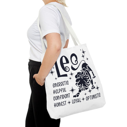 Leo Custom Tote Bag with Multiple Handle Colors