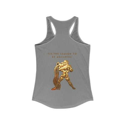 Women's Ideal Racerback Tank___Aquarius/