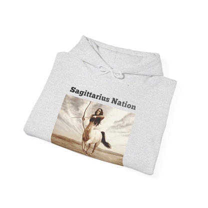 Sagittarius Zodiac Unisex Heavy Blend™ Hoodie | Gildan 18500