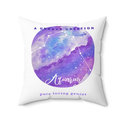 Spun Polyester Square PillOW_Aquarius/Valentine **
