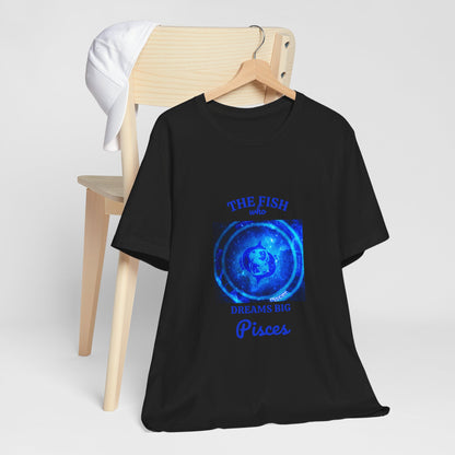 Pisces Unisex Astrology Tee_Bella+Canvas