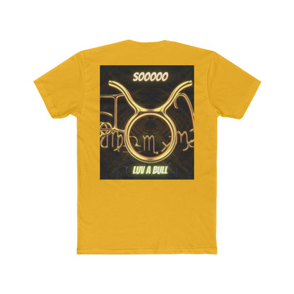 Men's Cotton Crew Tee___Taurus Nation