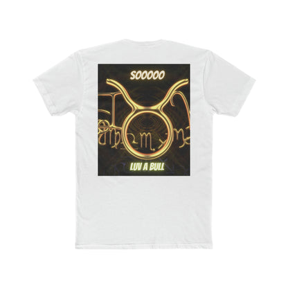 Men's Cotton Crew Tee___Taurus Nation