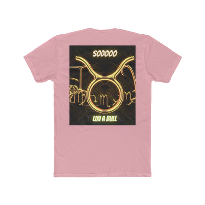 Men's Cotton Crew Tee___Taurus Nation