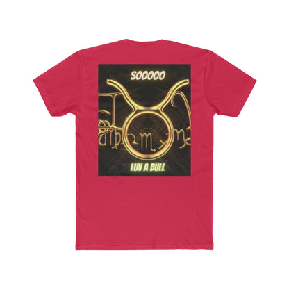 Men's Cotton Crew Tee___Taurus Nation