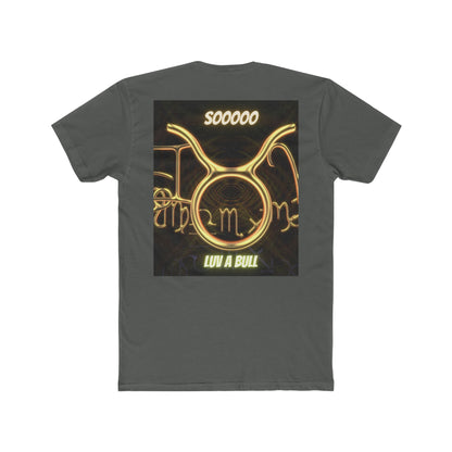 Men's Cotton Crew Tee___Taurus Nation