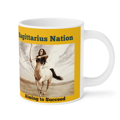 Sagittarius Ceramic Mugs/ Yellow(11oz / 15oz /20oz)
