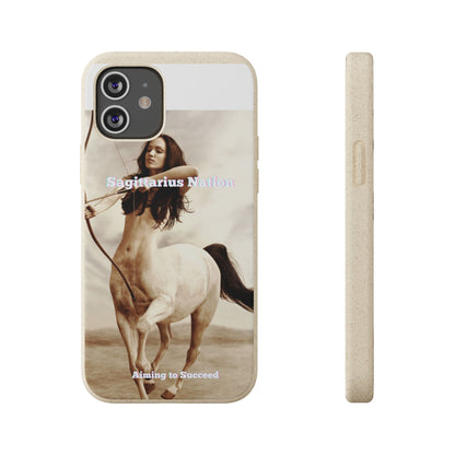 Phone Case - Biodegradable Sagittarius Design