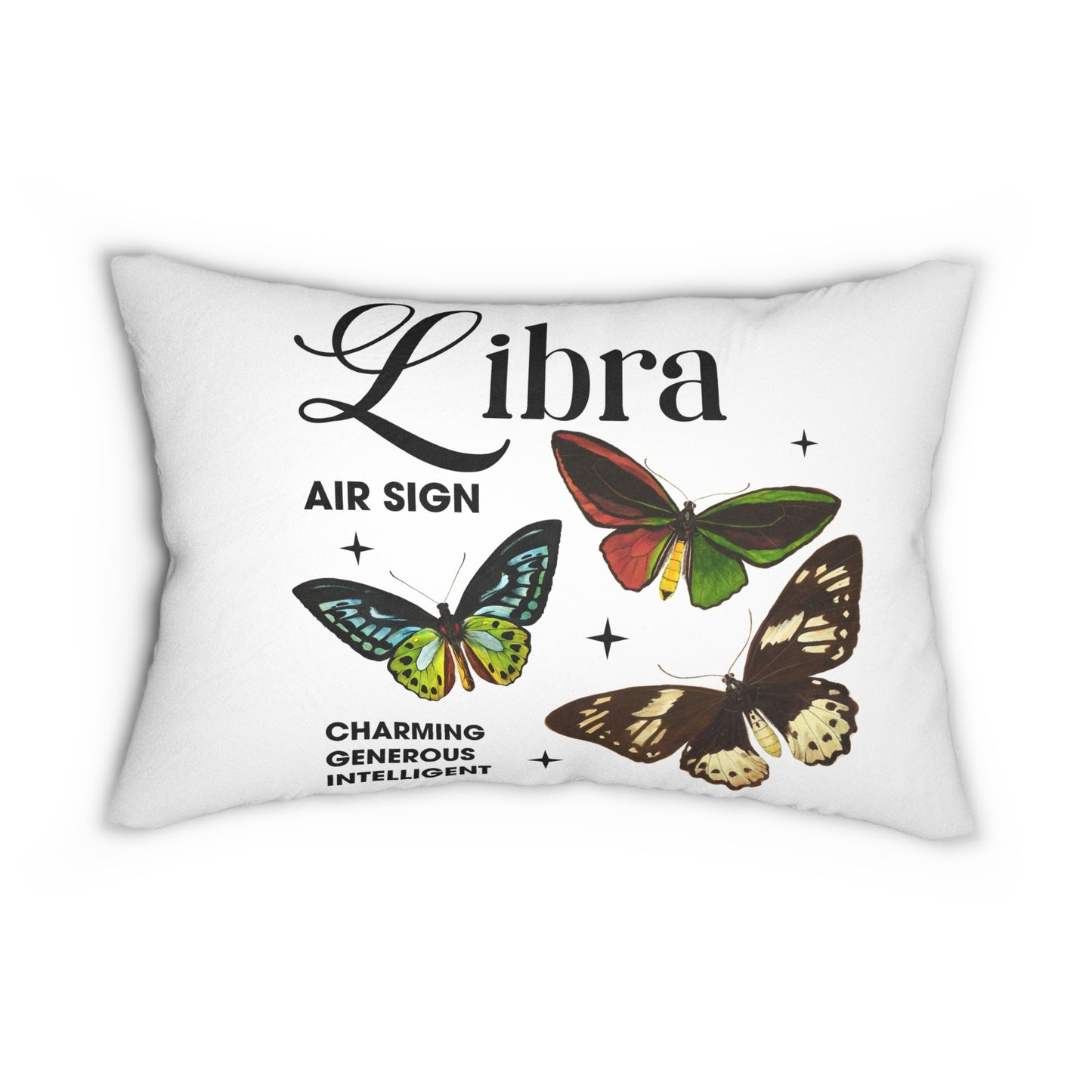 Modern Spun Polyester Lumbar Pillow/Libra
