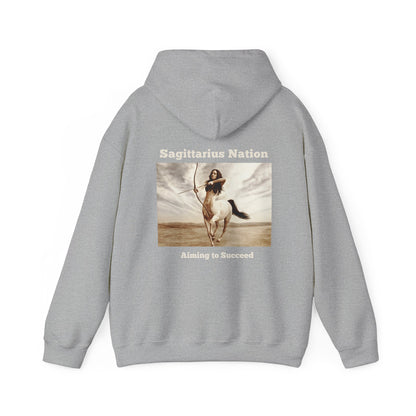 Sagittarius Zodiac Unisex Heavy Blend™ Hoodie | Gildan 18500