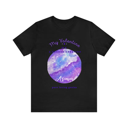 Unisex Jersey Short Sleeve Tee_____Aquarius/Valentine