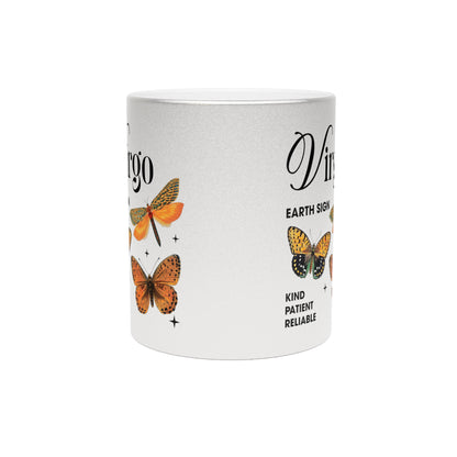 Virgo Metallic Mug (Silver/Gold)