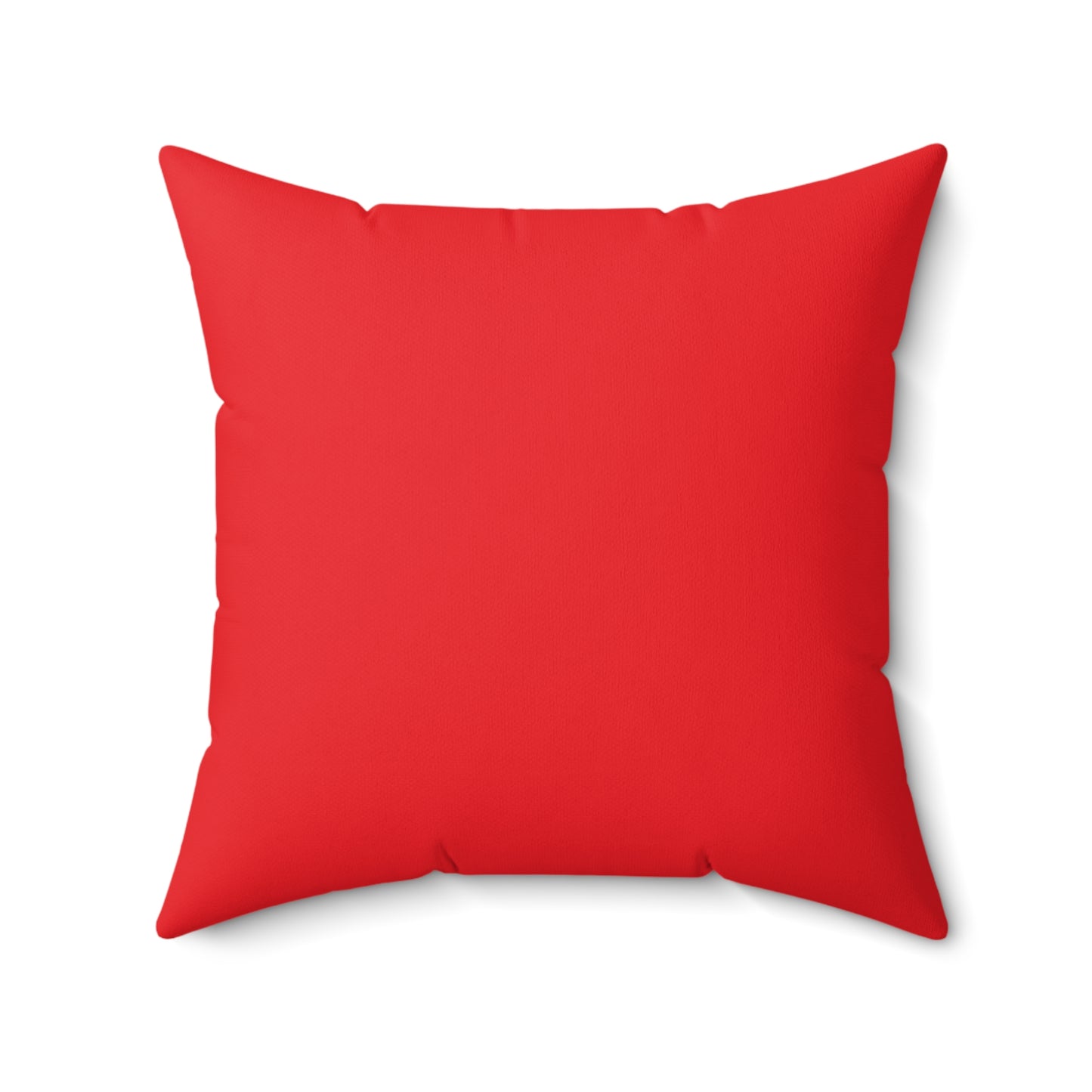Red Accent/Spun Polyester Square Pillow__Aries Nation