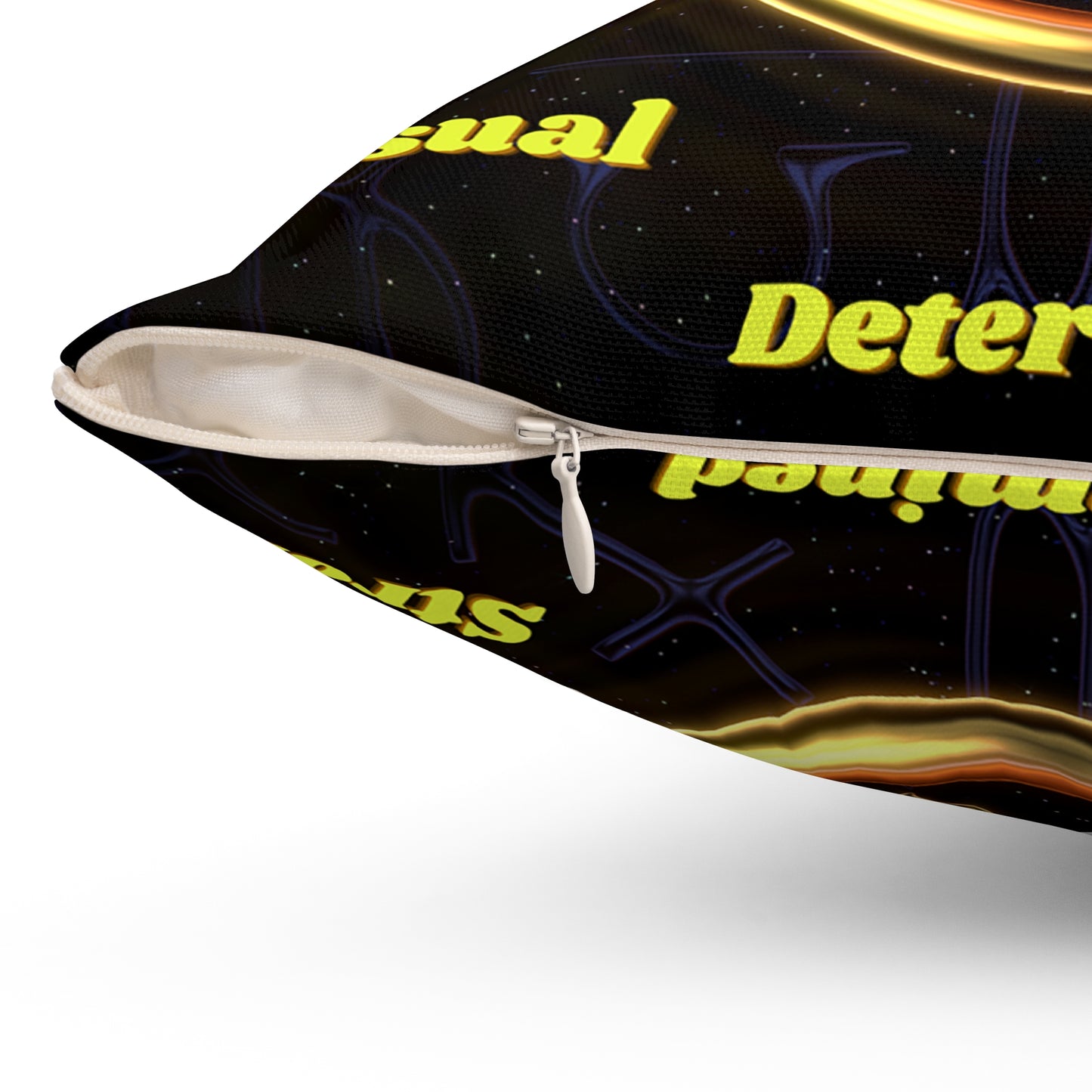 Spun Polyester Square Pillow___Taurus