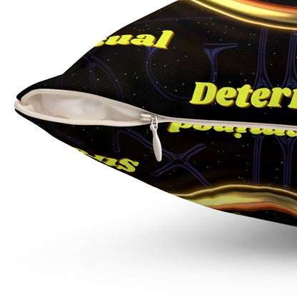 Spun Polyester Square Pillow___Taurus