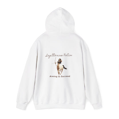 Unisex Heavy Blend™ Hooded Sweatshirt _Sagittarius Nation/Bold Colors