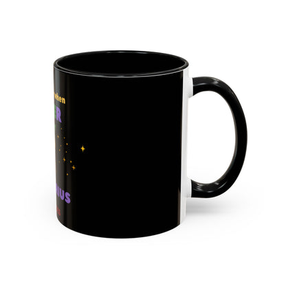 Black  Accent Coffee Mug, 11oz______Aquarius/Pride **