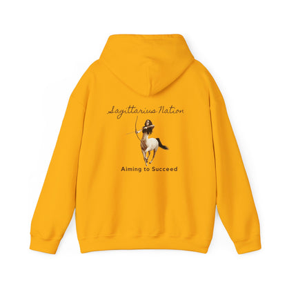 Unisex Heavy Blend™ Hooded Sweatshirt _Sagittarius Nation/Bold Colors