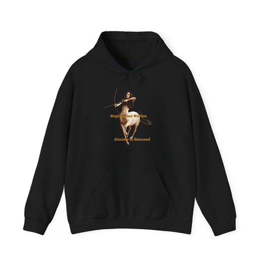 Unisex Heavy Blend™ Hooded Sweatshirt _Sagittarius Nation/Bold Colors