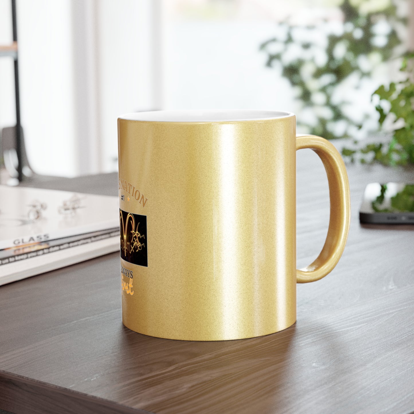 Metallic Mug Aries