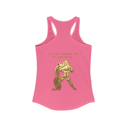 Women's Ideal Racerback Tank___Aquarius/