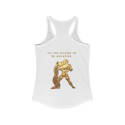 Women's Ideal Racerback Tank___Aquarius/
