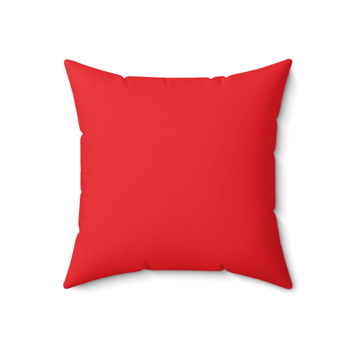 Red Accent/Spun Polyester Square Pillow__Aries Nation