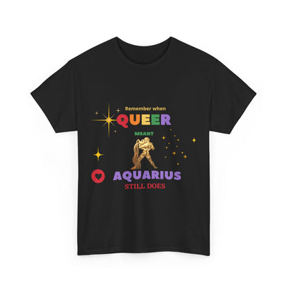 Unisex Heavy Cotton Tee___Aquarius/Pride