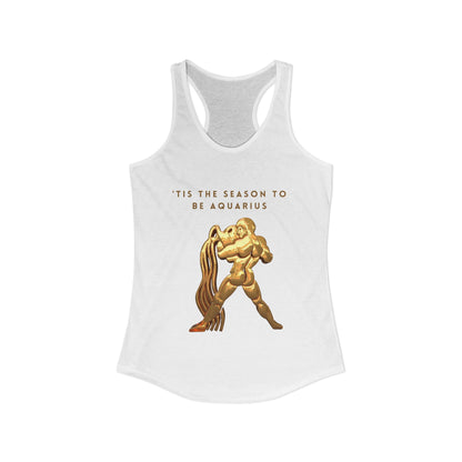 Women's Ideal Racerback Tank___Aquarius/