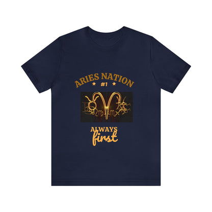 Unisex Jersey Short Sleeve Tee_____ AriesNation