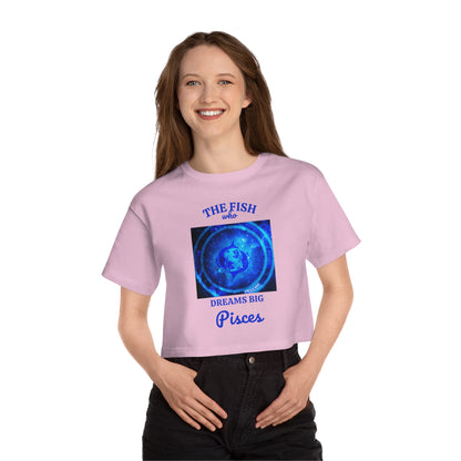 Cropped T-Shirt: PiscesDreams - Champion Women's Heritage