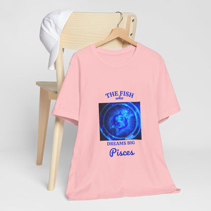 Pisces Unisex Astrology Tee_Bella+Canvas