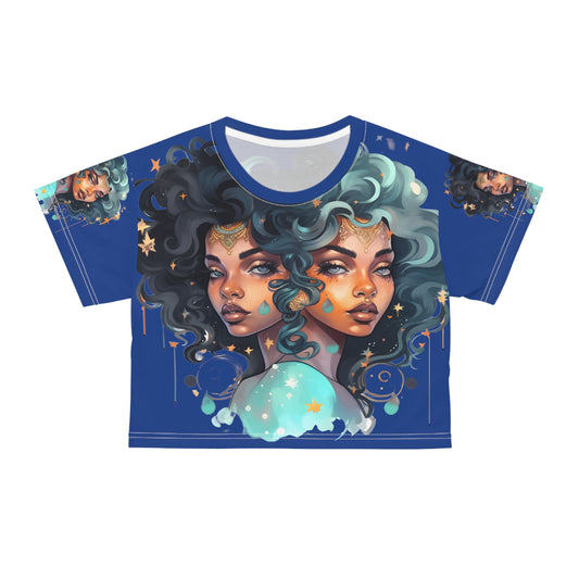 Crop Tee(AOP) Gemini *NEW*