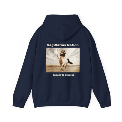 Sagittarius Zodiac Unisex Heavy Blend™ Hoodie | Gildan 18500