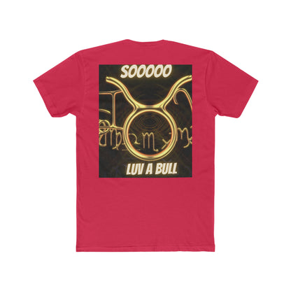 Men's Cotton Crew Tee______ Taurus_Luvabulls