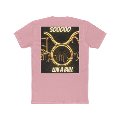 Men's Cotton Crew Tee______ Taurus_Luvabulls