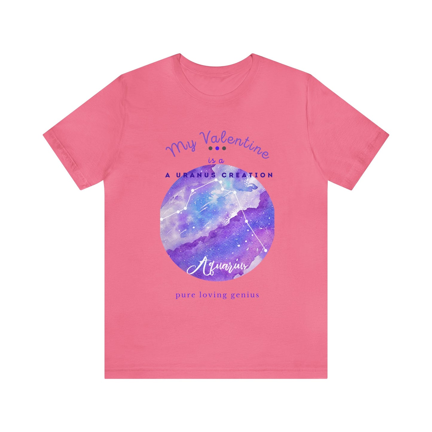 Unisex Jersey Short Sleeve Tee_____Aquarius/Valentine