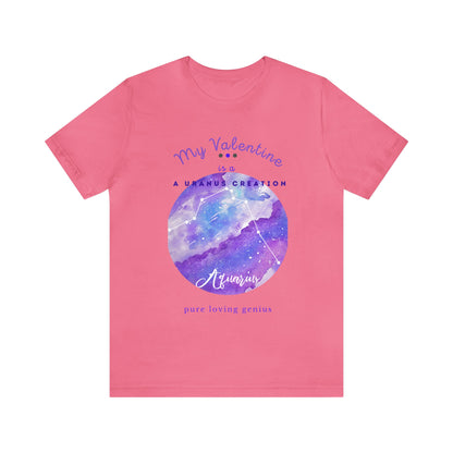 Unisex Jersey Short Sleeve Tee_____Aquarius/Valentine