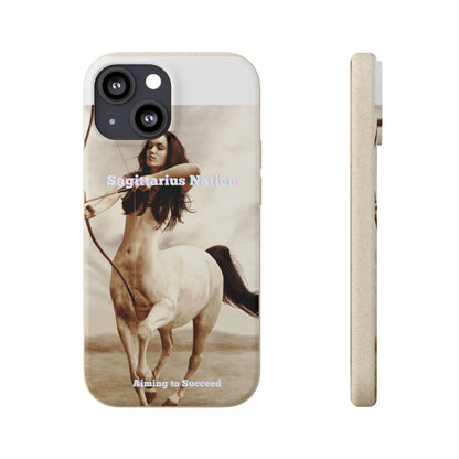 Phone Case - Biodegradable Sagittarius Design