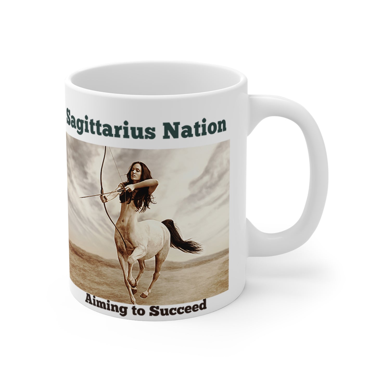 Sagittarius( scratch resistant)  Ceramic Mugs/ White (11oz / 15oz /20oz)