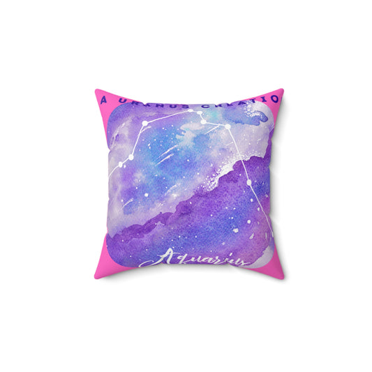 Aquarius Spun Polyester Pillow