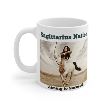 Sagittarius( scratch resistant)  Ceramic Mugs/ White (11oz / 15oz /20oz)