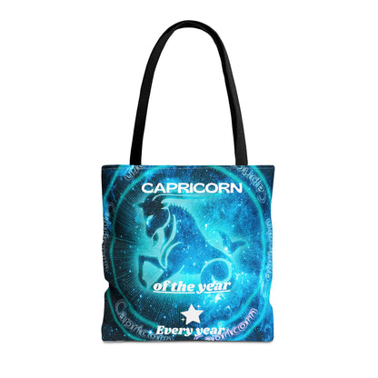 Capricorn Custom Tote Bag with Multiple Handle Colors